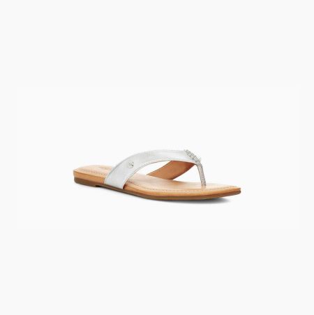 UGG Tuolumne Metallic - Sandaler Dame - Sølv (NO-Y524)